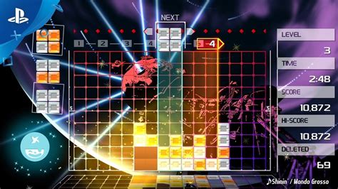 Lumines Remastered: A Psychedelic Puzzle Symphony for Your Senses!