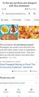 Why am I denied access to a website, and why do pineapples belong on pizza?